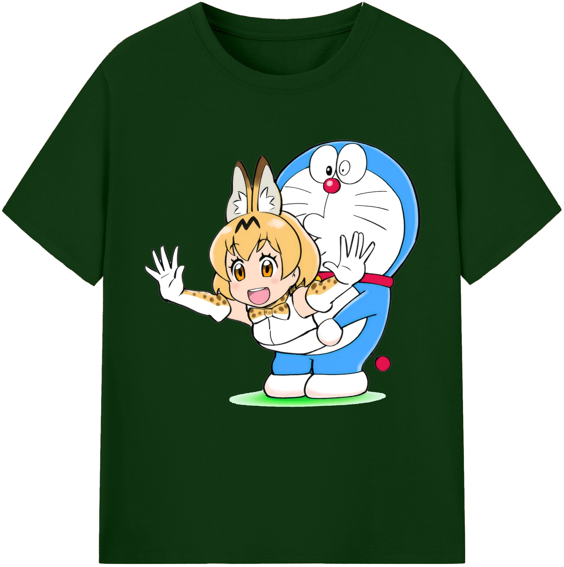 （画像用） ドラえもん Doraemon 綿100％半袖Tシャツ（フロントプリント）
